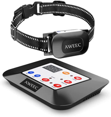 Wireless Dog Fence & Training Collar, 2-In-1 Containment System with Remote, Safe & Harmless Electric Boundary
