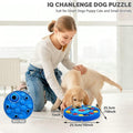 Interactive Dog Puzzle Toys: Level 1-3, IQ Stimulation & Treat Training Games for Smart Dogs