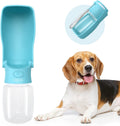 Portable Dog Water Bottle 19 OZ: Blue, for Walking, Small to Large Dogs