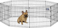 Midwest Foldable Metal Dog Exercise Pen – Portable Pet Playpen, Durable & Secure Outdoor/Indoor Dog Exercise Enclosure