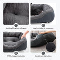 INVENHO Small Orthopedic Dog Bed - Washable, Anti-Slip for Small Dogs & Cats, 20