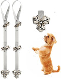 Folksmate Adjustable Dog Doorbells for Potty Training – Extra Loud Bells for Housebreaking, Durable Puppy Potty Training Bells for Door Knobs