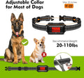 Electric Fence with GPS Dog Collar – Adjustable Smart Wireless Dog Fence System, Waterproof, 33-999 Yard Range for Most Dog Breeds