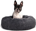 Small Calming Dog Bed - Anti-Anxiety, Washable, Fluffy, Waterproof, Anti-Slip Base