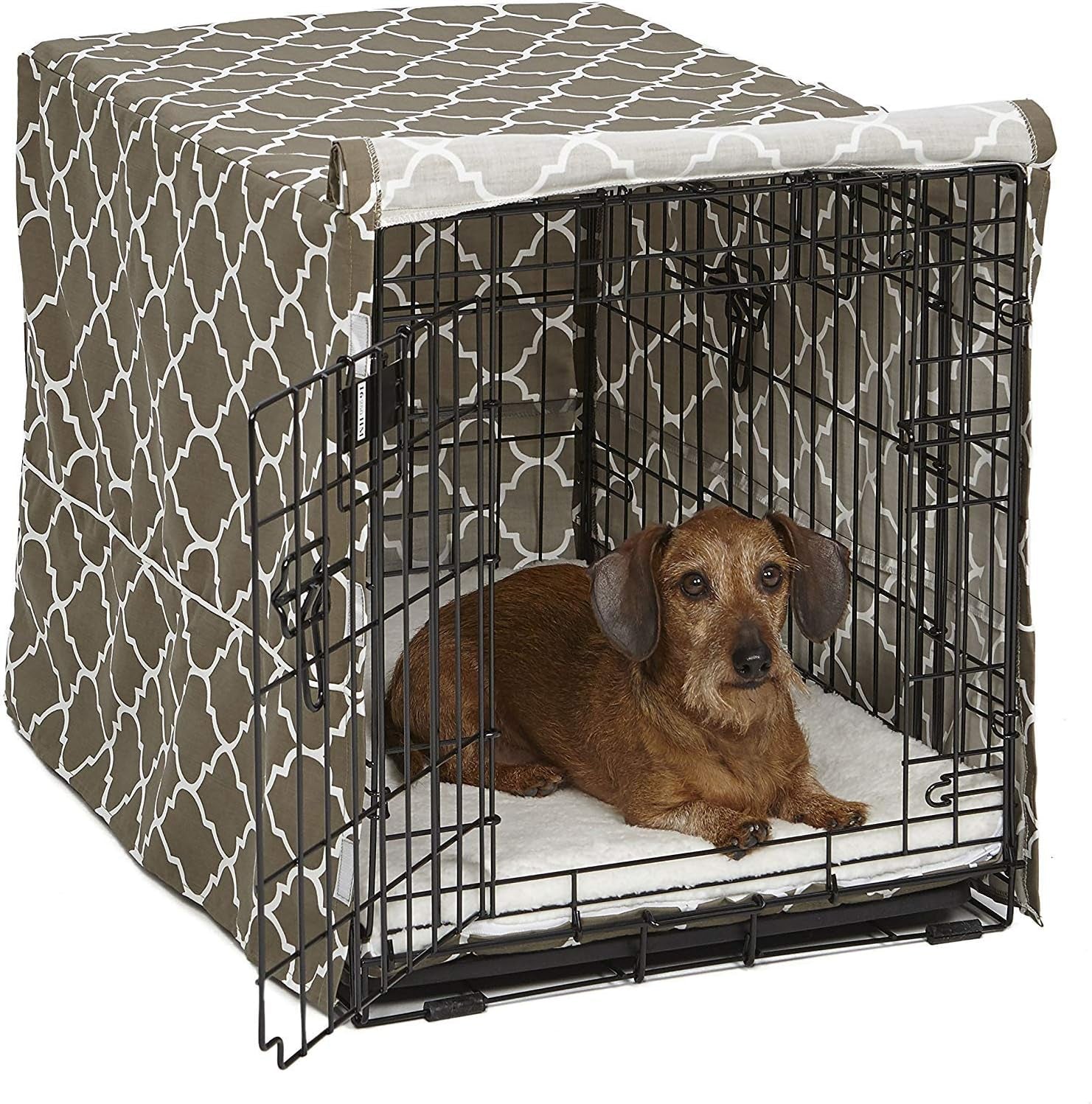 Midwest Homes Dog Crate Cover – Machine Washable Privacy Cover for Midwest Crates, Durable & Easy to Clean, Fits Standard Crate Sizes