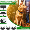 Wireless Dog Fence – 2-Dog Electric Fence System with Shock Training Collars, Vibration & Shock Settings