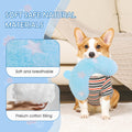 Soft U-Shaped Dog Calming Pillow, Fluffy Pet Neck Pillow, Anxiety Relief Bed Pillow for Pets