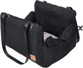 Detachable Dog Car Seat for Puppies, Equipped with Storage Bag & Safety Belt, Airbag Protection, Washable Travel Seat