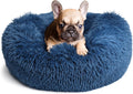 Small Calming Dog Bed - Anti-Anxiety, Washable, Fluffy, Waterproof, Anti-Slip Base