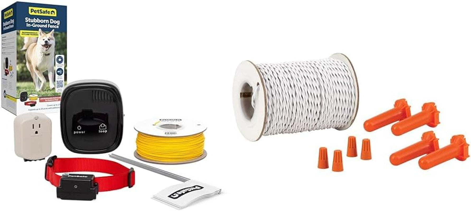 Stubborn Dog In-Ground Fence - For Hard-to-Train & Hearing-Impaired Dogs, Expandable Up to 25 Acres, Reliable & Secure