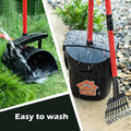 Large Swivel Bin & Rake Pooper Scooper, Non-Breakable with 20 Waste Bags, Easy Cleanup