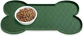 Anti-Slip Silicone Dog Food Mat - Waterproof, Raised Edge, Suitable for Small to Medium Pets