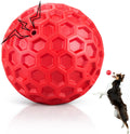 Indestructible Squeaky Dog Ball - Teeth Cleaning, Anxiety Relief, Waterproof Chew Toy for Large Breeds