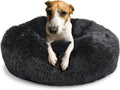 Small Calming Dog Bed - Anti-Anxiety, Washable, Fluffy, Waterproof, Anti-Slip Base