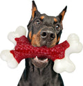 Extreme Tough Nylon Dog Bone - Indestructible Chew Toy for Aggressive Chewers, Large Breeds