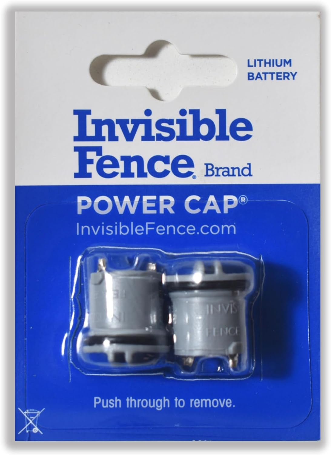 Invisible Fence Brand Power Cap Battery, Compatible with Microlite & Maxdog Computer Collars, Single Replacement Battery