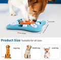 Interactive Dog Treat Puzzle - IQ Training & Mental Stimulation with Squeak Design for All Dogs