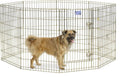 Midwest Foldable Metal Dog Exercise Pen – Portable Pet Playpen, Durable & Secure Outdoor/Indoor Dog Exercise Enclosure