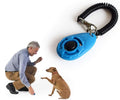 Ruconla 4 Pack Dog Training Clicker with Wrist Strap, Pet Training Clicker Set