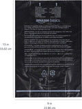 Amazon Basics Dog Poop Bags, 300 Count with Dispenser & Leash Clip, Unscented, 13