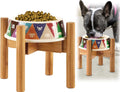 Elevated Dog Bowl Stand, Multi-Height Options, Raises Food & Water Dishes for Large Dogs