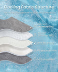 Large Dog Cooling Mat - Reversible Silicone Pet Cooling Pad, Durable & Washable, Ideal for Hot & Cold Use