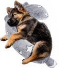 Glow in the Dark Dog Calming Pillow, Soft Cozy Question Mark Pillow, Machine Washable, Ideal for Nighttime Comfort