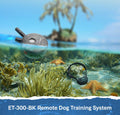 Educator ET-300 Black Ecollar, 1/2 Mile Range, 100 Levels, Waterproof, with Training Clicker