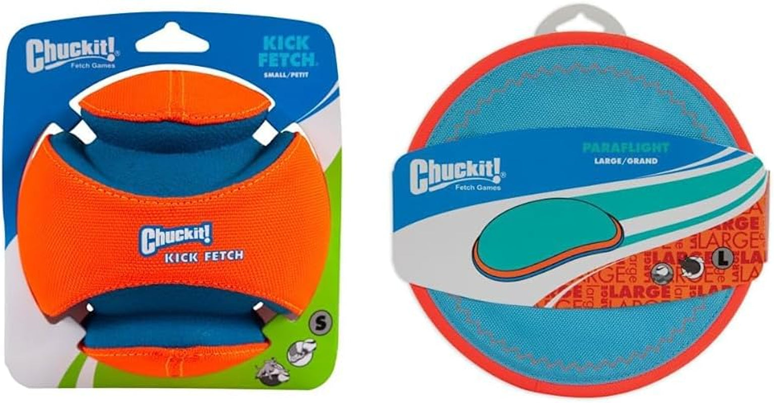 Chuckit Kick & Fetch Ball - Durable Dog Toy for Fetch, 8 Inch Diameter