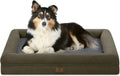 XL Orthopedic Dog Bed: Waterproof, Washable, Grey, Ideal for Large Dogs