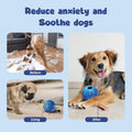 Interactive Treat Dispensing Dog Toy, Freezable, Reduces Anxiety, Easy-Clean Design