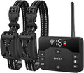 Wireless Dog Fence – 2-Dog Electric Fence System with Shock Training Collars, Vibration & Shock Settings