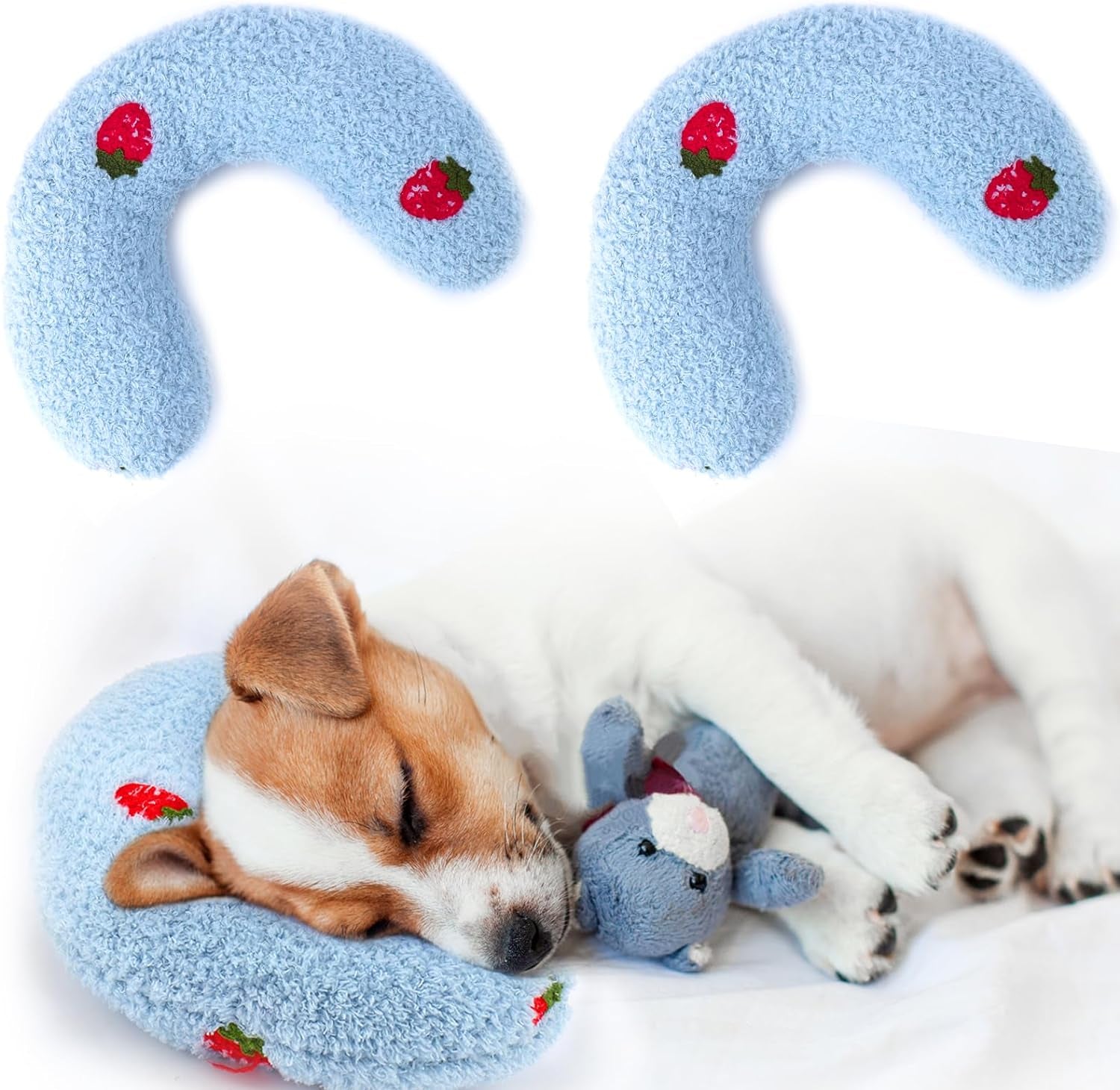 Ultra Soft Dog Calming Pillow, High Density Anxiety Relief Pillow, Improves Sleep for Dogs