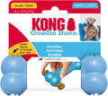 KONG Puppy Goodie Bone – Natural Rubber Chew Toy, Stuffable, Teething Relief for Small Puppies, Blue