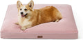 Bedsure Waterproof Large Dog Bed - 4 Inch Thick, Washable Cover, for Dogs up to 80lbs