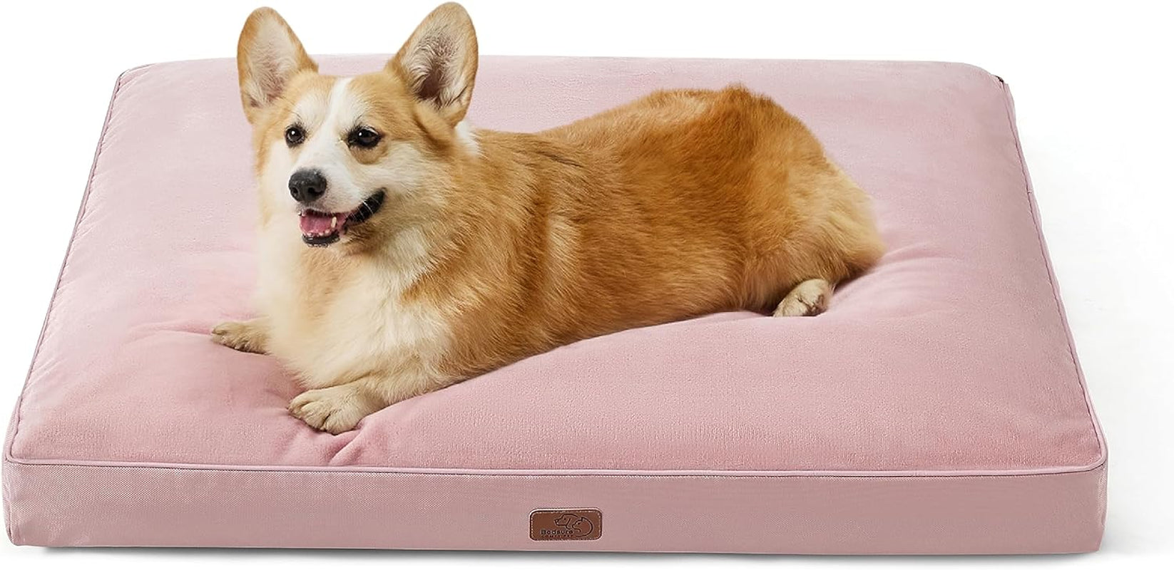 Bedsure Waterproof Large Dog Bed - 4 Inch Thick, Washable Cover, for Dogs up to 80lbs