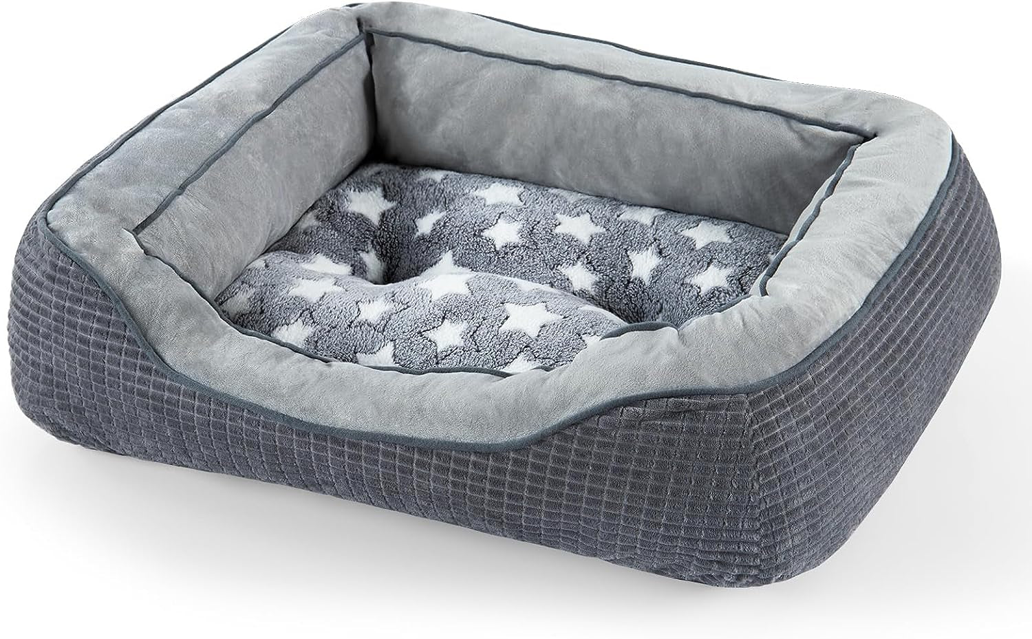 Luxury Orthopedic Dog Sofa Bed - Wide Side Design, Washable, Anti-Slip for All Dog Sizes