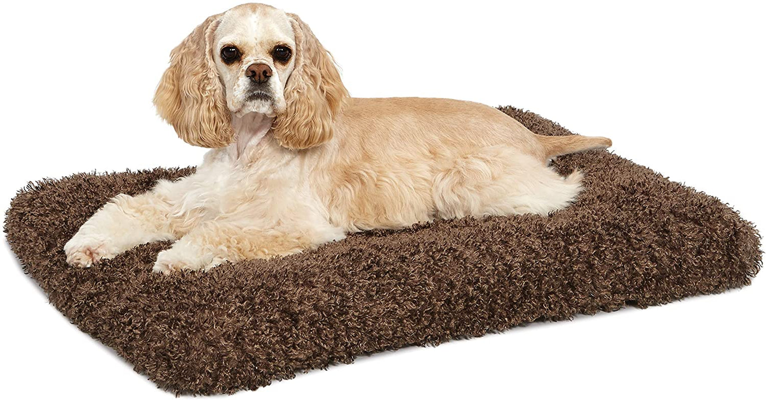 Midwest Homes for Pets Plush Pet Bed - Ombré Swirl, for Small Dog Breeds, 17x11x1.5 Inch