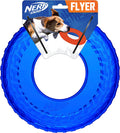 Nerf Dog Rubber Tire Flyer, Flying Disc, Floats, Durable - 10