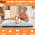 Deluxe Cozy Dog Kennel Bed - Washable, Fixable, for Large Dogs, 36x23x3 Inch