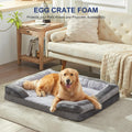 XL Orthopedic Dog Bed, Waterproof, Non-Skid, Supportive Foam, Removable Cover, For Larger Dogs