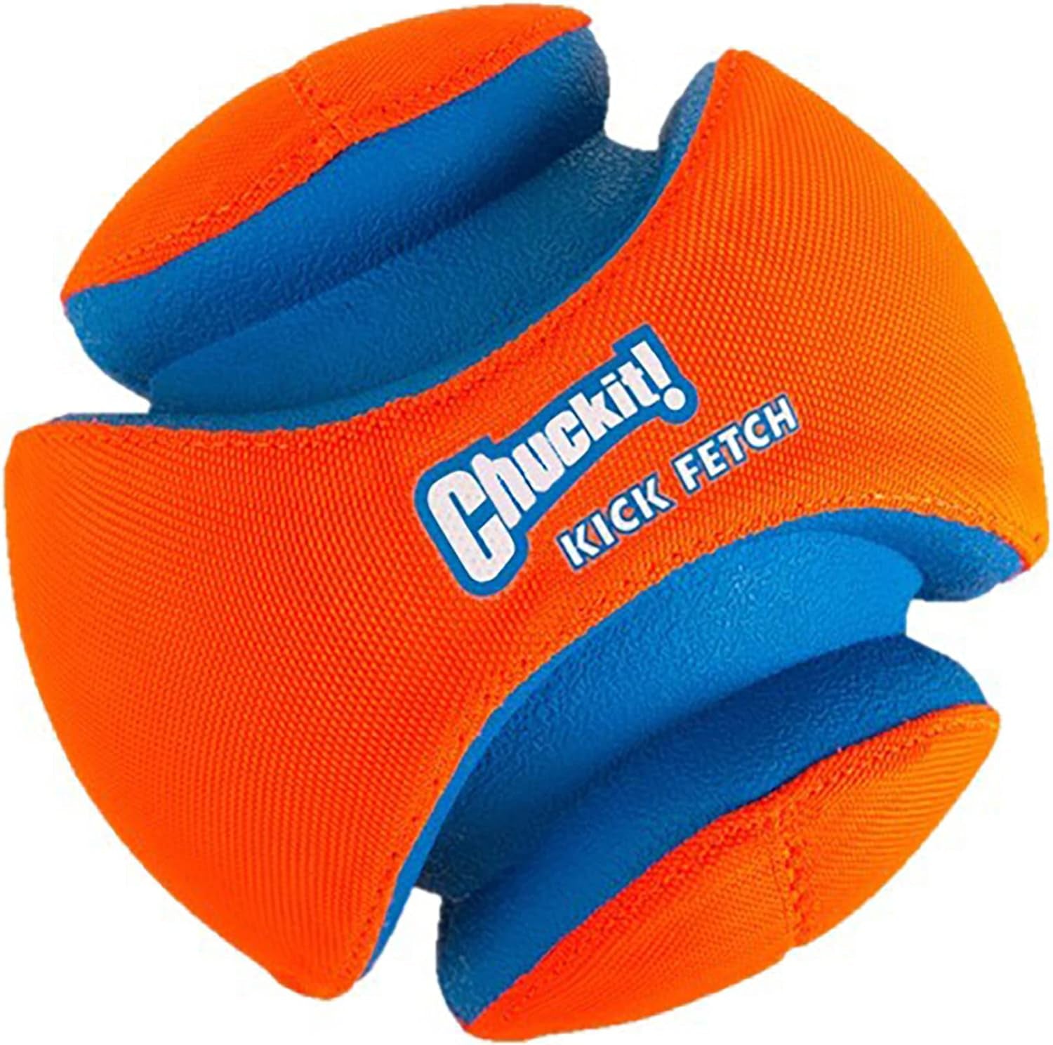 Chuckit Kick & Fetch Ball - Durable Dog Toy for Fetch, 8 Inch Diameter