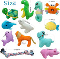 25-Pack Dog Toy Assortment for Small Dogs: Squeaky Plush & Rope Chew Toys