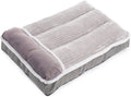 Cozy Dog Bed with Pillow: Soft Mattress for Small to Medium Dogs, Ideal for Crate & Kennel