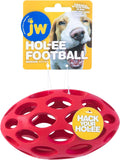 JW Pet Hol-Ee Roller, Puzzle Ball Dog Toy, Natural Rubber, Large, 5.5 Inch Diameter