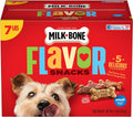 Milk-Bone Mini's Flavor Snacks – Dog Treats, Crunchy Texture Helps Reduce Tartar and Support Dental Health