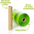 Compostable Dog Poop Bags, Extra Long with Handles, Leakproof & Plastic-Free, Eco-Friendly