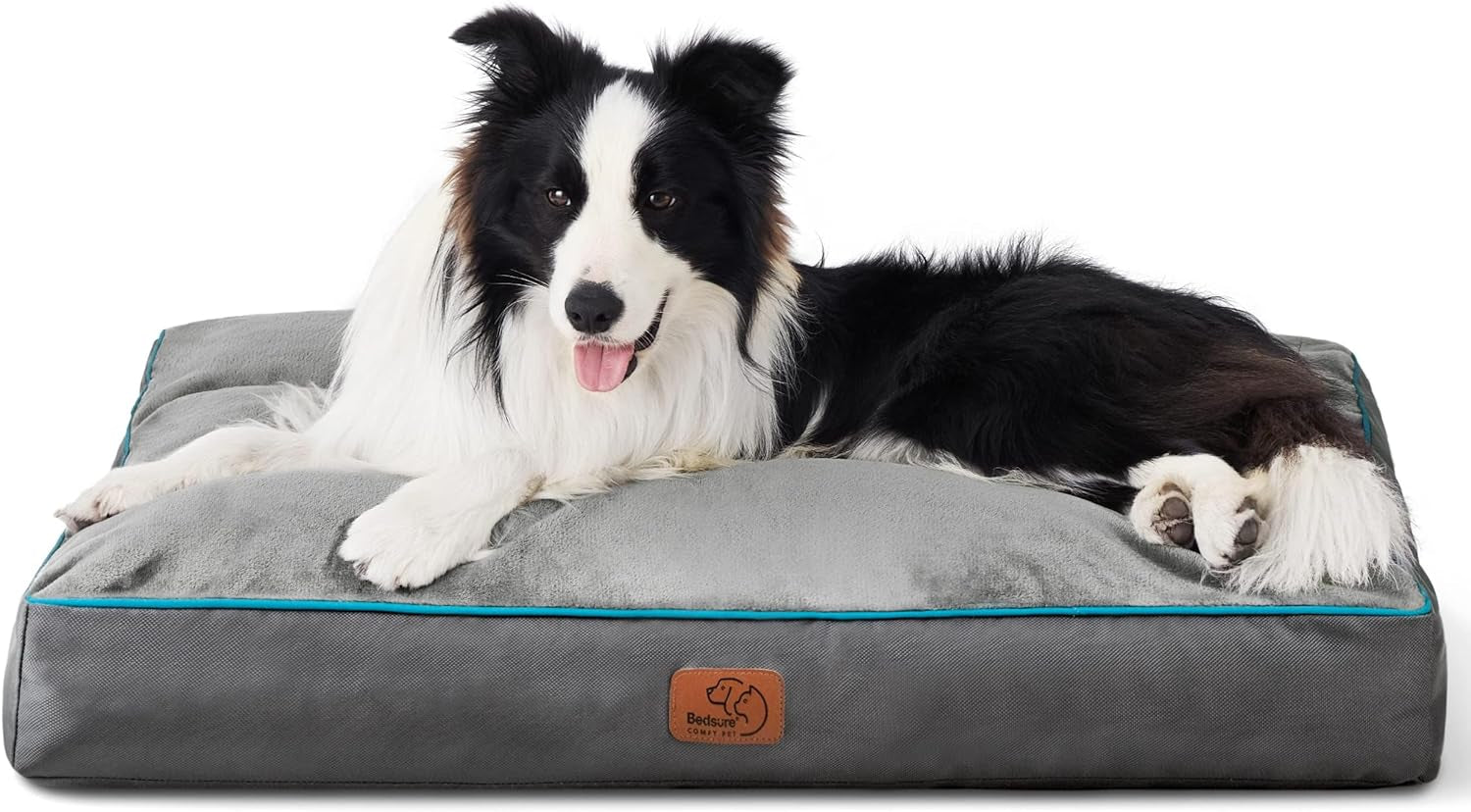 Bedsure Waterproof Large Dog Bed - 4 Inch Thick, Washable Cover, for Dogs up to 80lbs