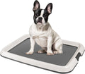 IRIS USA Pee Pad Holder – Non-Skid Leak Protection Tray, Secured Latches, Easy Clean Finish, Fits 20