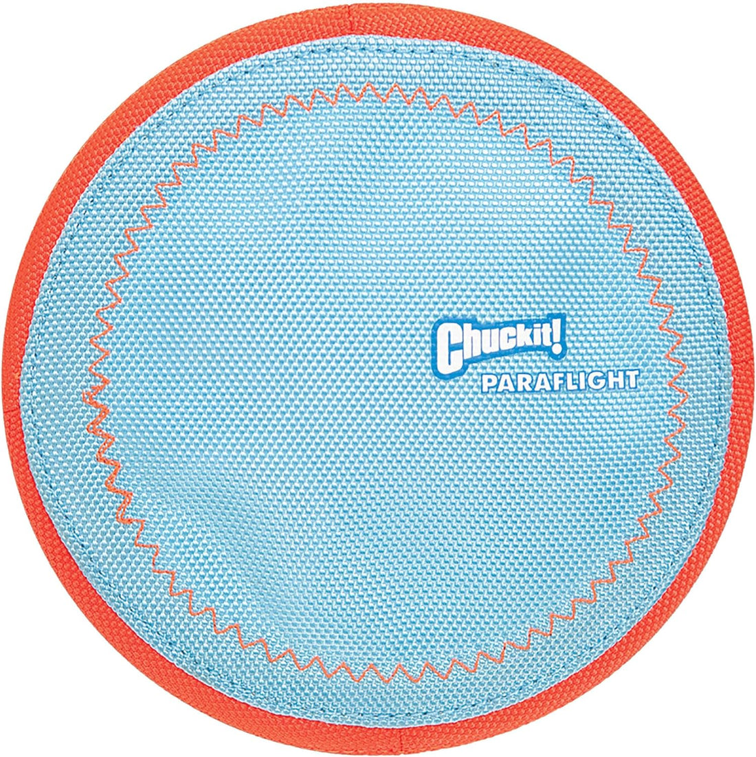 Chuckit! Paraflight Small Flying Disc: 6.75", Orange and Blue, for Dogs